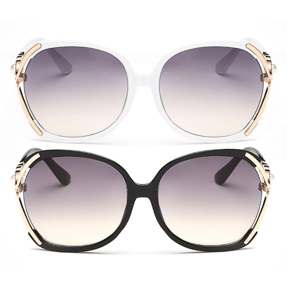 Fashion Plastic Frame Ladies Woman Sunglasses UV400 Trendy Eyewear Sun Glasses Travel Beach Sunglasses Eyeglasses