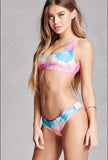 2019 Push Up Sexy Bikini Set Women Swimwear Swimsuit Female Tank Crop Top Bathing Suit Separate Bikinis Thong Beach Wear Swim