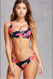 2019 Push Up Sexy Bikini Set Women Swimwear Swimsuit Female Tank Crop Top Bathing Suit Separate Bikinis Thong Beach Wear Swim