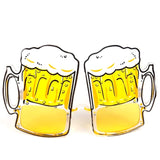 Sunglasses Novelty Cartoon Eyewear  Flamingo Beer Festival Women Wedding Hawaiian Style Beach Party 1PC Funny Party Decorations