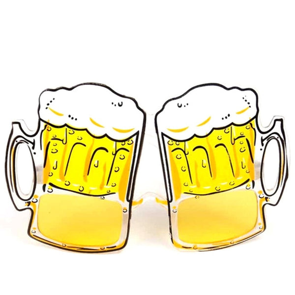 Sunglasses Novelty Cartoon Eyewear  Flamingo Beer Festival Women Wedding Hawaiian Style Beach Party 1PC Funny Party Decorations