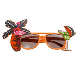 Sunglasses Novelty Cartoon Eyewear  Flamingo Beer Festival Women Wedding Hawaiian Style Beach Party 1PC Funny Party Decorations