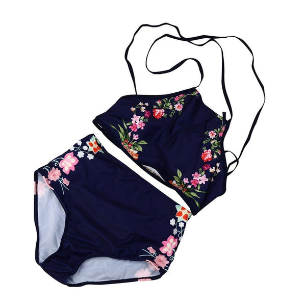 Free Ostrich Women Sets 2019 Sexy Women Ruffle Bikini Off Shoulder Bikinis Women Swimwear Biquini Bathing Suit Beach Wear C0240