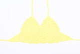 2019 Women Summer Short Vest Sexy Hollow Out V Neck Plain White Lace Sleeveless Crop Tops Crochet Bikini Tank Tops Shirt D0209